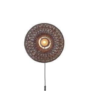 GOOD&MOJO wandlamp ARIZONA – rood – Ø50cm