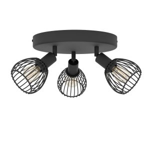 EGLO spot Sonnino – e14 – ø 25 cm – zwart EGLO spot Sonnino – e14 – ø 25 cm – zwart