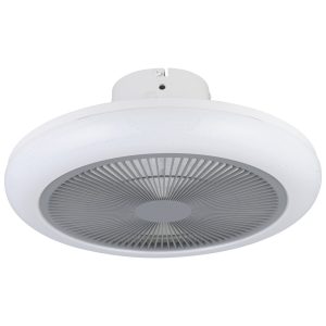 EGLO plafondlamp met ventilator Kostrena – led-cct – wit/grijs EGLO plafondlamp met ventilator Kostrena – led-cct – wit/grijs