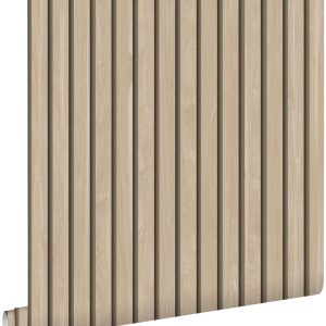 ESTAhome behang houten wandpanelen 3d beige – 53 cm x 10.05 m – 139607