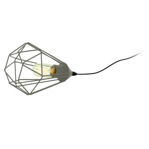 EGLO tafellamp Tarbes – e27 – ø 17,5 cm – grijs EGLO tafellamp Tarbes – e27 – ø 17,5 cm – grijs