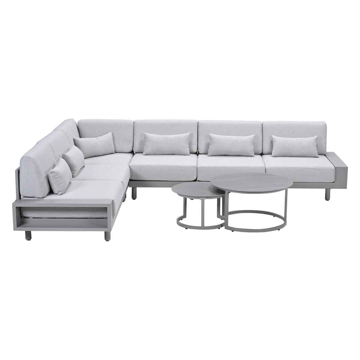 Garden Impressions Loungeset Lizzy 6-delig - Monte Carlo loungetafels