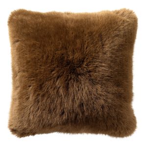 JULIA | sierkussen | 45×45 cm | Otter | bruin | Hoii | met luxe binnen