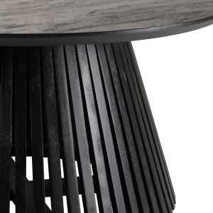 J-Line tafel Vincent – hout – zwart – medium