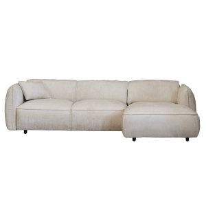 Giga Meubel Chaise Longue Bank Lyon – 3-Zits – Rechts – Beige Giga Meubel Chaise Longue Bank Lyon – 3-Zits – Rechts – Beige