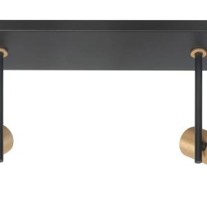 Highlight spot Trend – 2 lichts – 40 x 24 cm – zwart goud