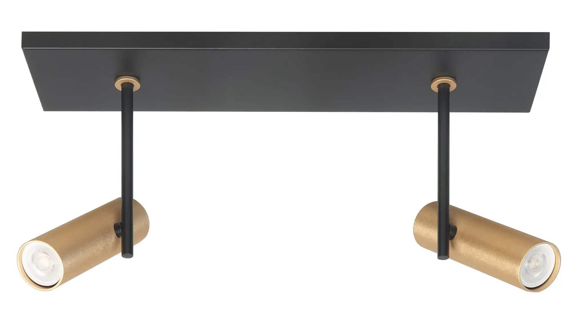 Highlight spot Trend - 2 lichts - 40 x 24 cm - zwart goud