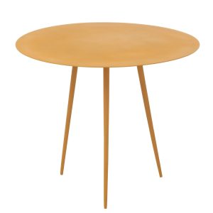 J-Line bijzettafel – ijzer – oker