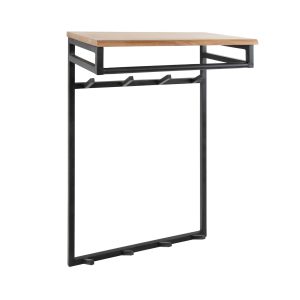 Giga Meubel Kapstok Custom – Naturel Hout – 8 Haken – 80x55x33cm Giga Meubel Kapstok Custom – Naturel Hout – 8 Haken – 80x55x33cm
