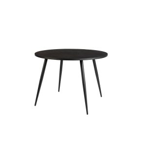Housecraft Living Mo Eettafel Rond 110 cm Hout Zwart