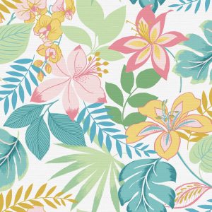 Envy Vliesbehang – So Exotic Day – Multikleur – 10mx52cm Envy Vliesbehang – So Exotic Day – Multikleur – 10mx52cm
