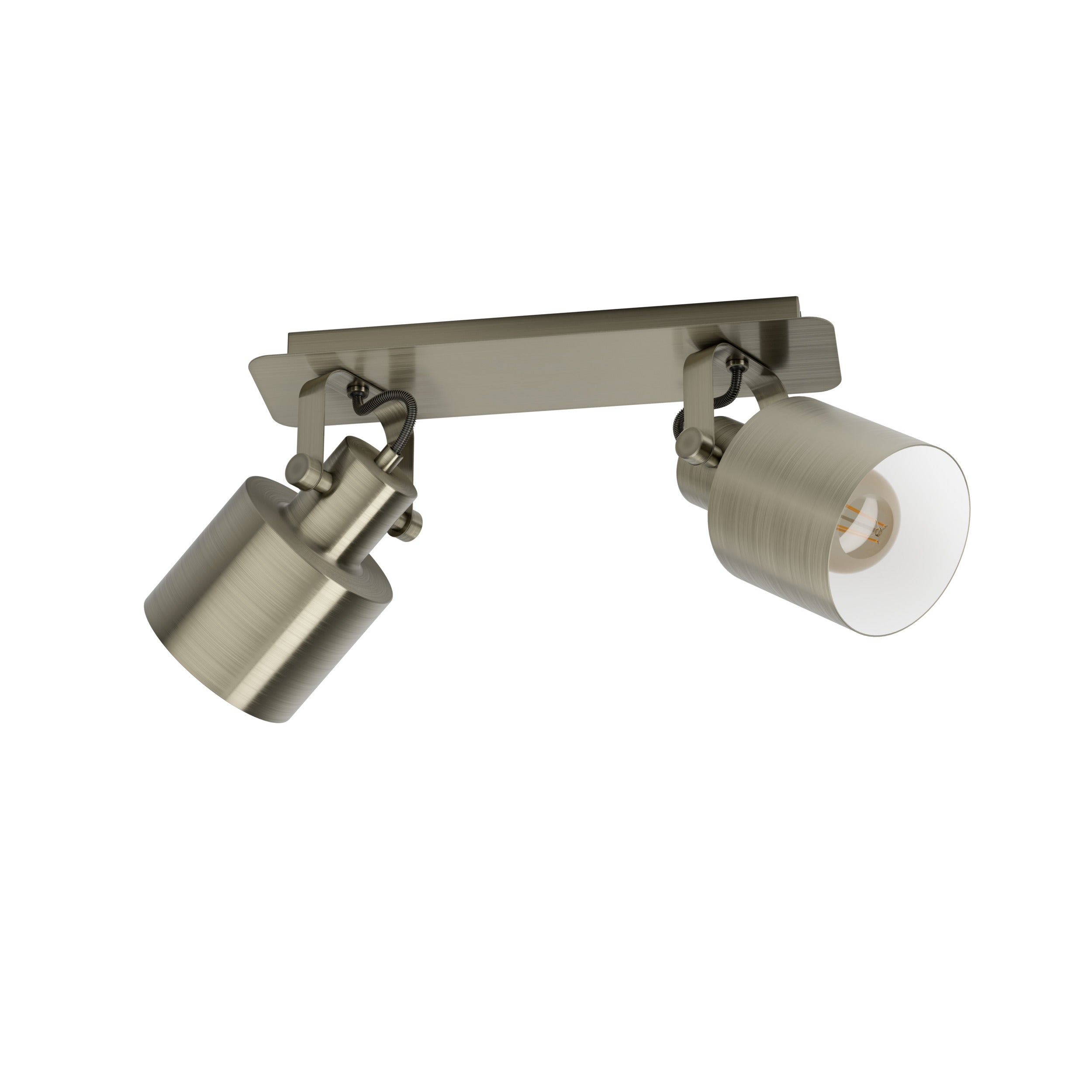 EGLO spot Southery - e27 - 2 lichts - 47 cm - goud/crème