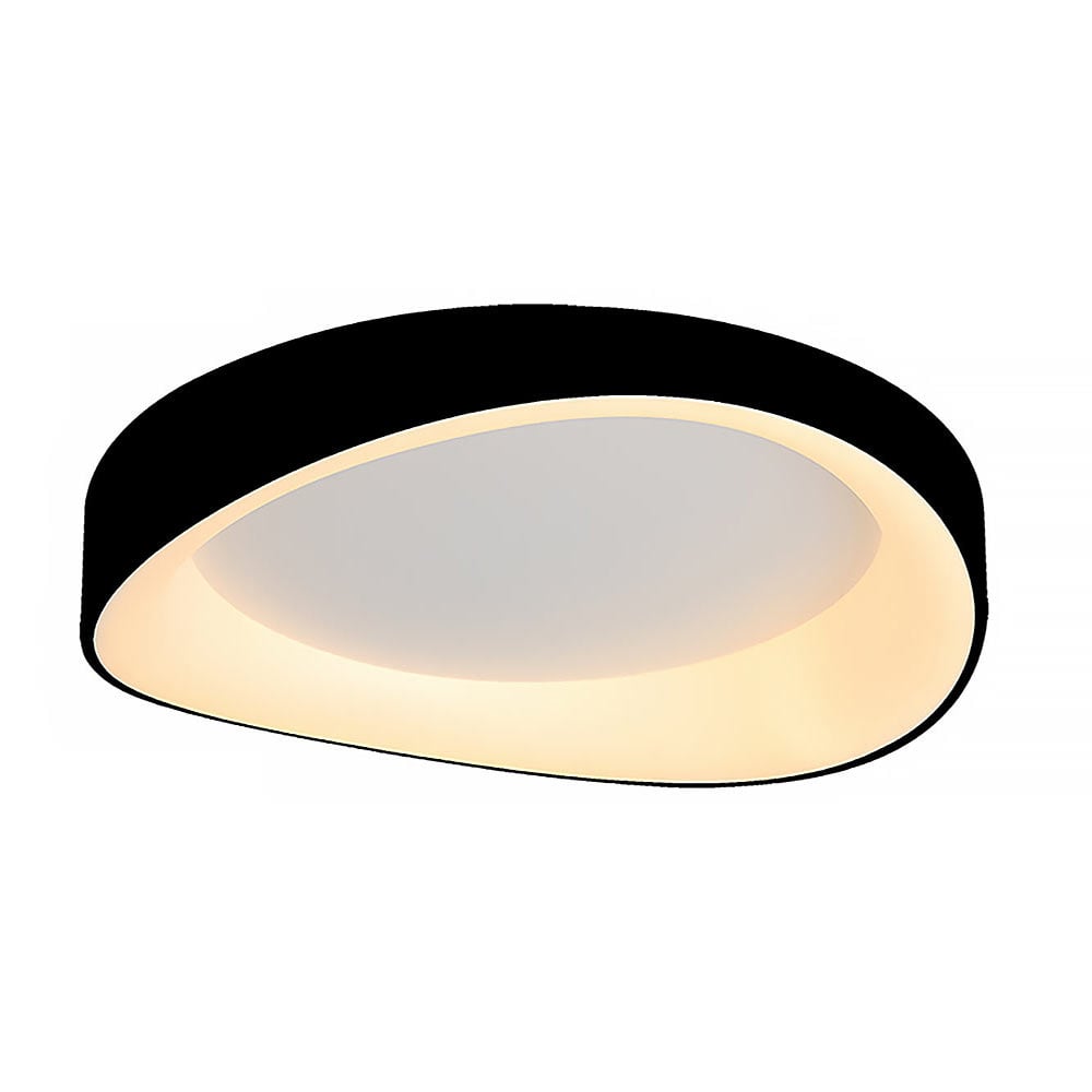 Freelight plafondlamp Duna - 1 lichts - 47.5 x 10.5 cm - zwart
