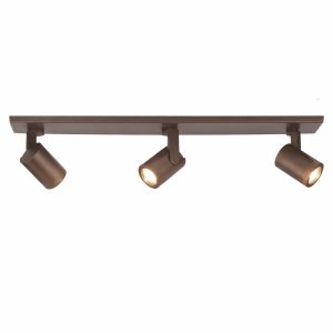 Highlight spot HALO – 3 lichts – 65 x 15 cm – bruin