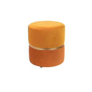 Housecraft Living Bubbly Poef Sun/ Geel