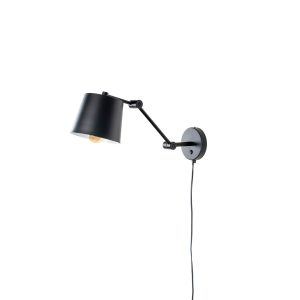 Housecraft Living Hajo Wandlamp – Zwart Housecraft Living Hajo Wandlamp – Zwart