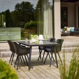 Hartman Tuintafel Sophie Studio – Zwart Aluminium – 170x100x75cm Hartman Tuintafel Sophie Studio – Zwart Aluminium – 170x100x75cm