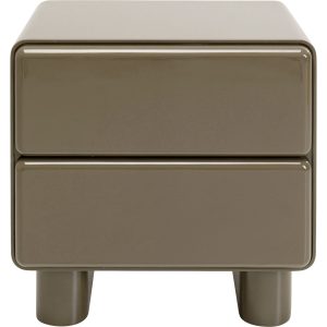 Kare Design Nachtkastje Eliano 2 lades khaki Kare Design Nachtkastje Eliano 2 lades khaki