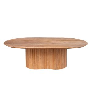 Giga Meubel Salontafel Ava – Naturel Mangohout – 120x70x35cm