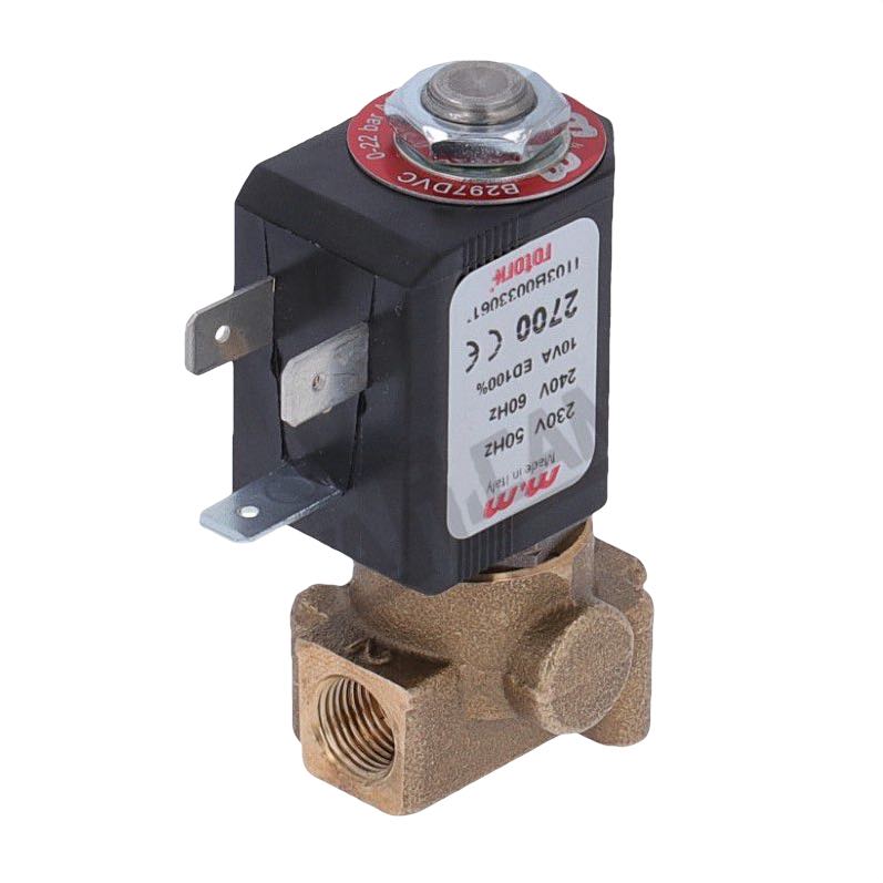 Electrische Kraan – Solenoid Valve – 2 weg 1/8″ F – 1/8″ F