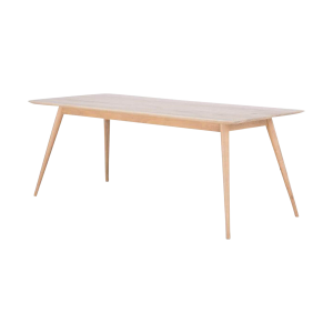 Gazzda Stafa Table Eikenhouten Eettafel 180 x 90 – Whitewash