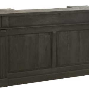J-Line barkast 2 Lades – mango hout – zwart