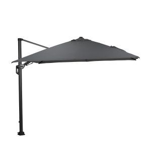 Garden Impressions zweefparasol Hawaii Deluxe donker grijs doek – 300x