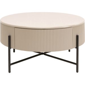 Kare Design Salontafel Riffle Ø80cm Kare Design Salontafel Riffle Ø80cm