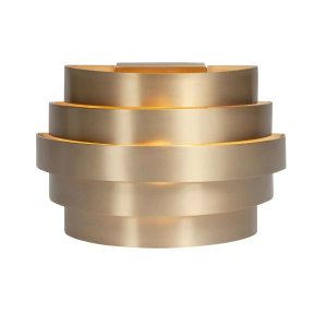 Highlight wandlamp Scudo – 1 lichts – 12.5 x 10.5 cm – brons
