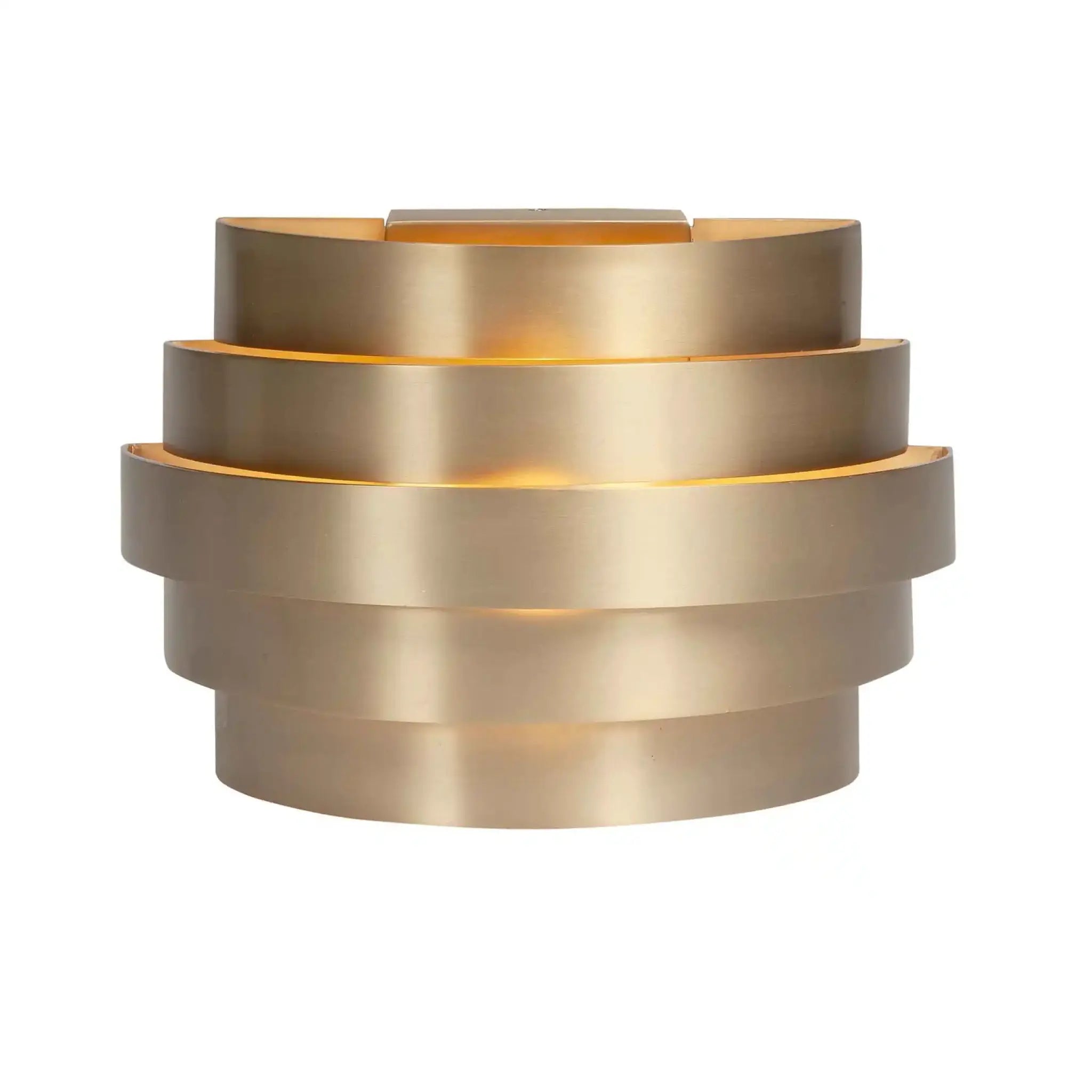 Highlight wandlamp Scudo - 1 lichts - 12.5 x 10.5 cm - brons
