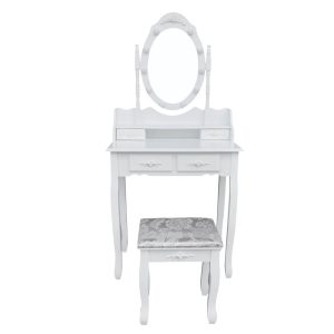 Home Deluxe Kaptafel ROSY Wit