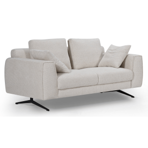 Furnhouse 2-zitsbank Detroit – Crème wit – Stof – 92x176x84