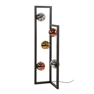 Giga Meubel Vloerlamp Stellar – Multicolor Glas – 30x30x130cm
