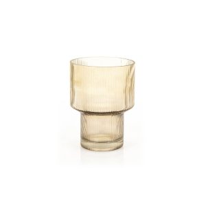 FurniLux Riba 1 vaas – Brown – 15x15x19.5 cm