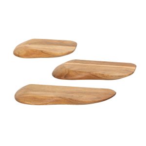 Giga Meubel Wandschap Organic – Acaciahout – Set van 3 – 50x20x4cm Giga Meubel Wandschap Organic – Acaciahout – Set van 3 – 50x20x4cm