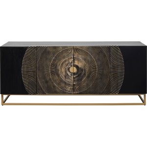 Kare Design Dressoir Madeira 4 deuren zwart