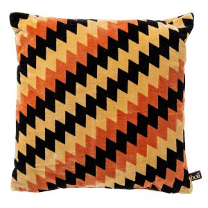 FRANCESCO | sierkussen 45×45 cm | Potters Clay | oranje | multicolor | FRANCESCO | sierkussen 45×45 cm | Potters Clay | oranje | multicolor |