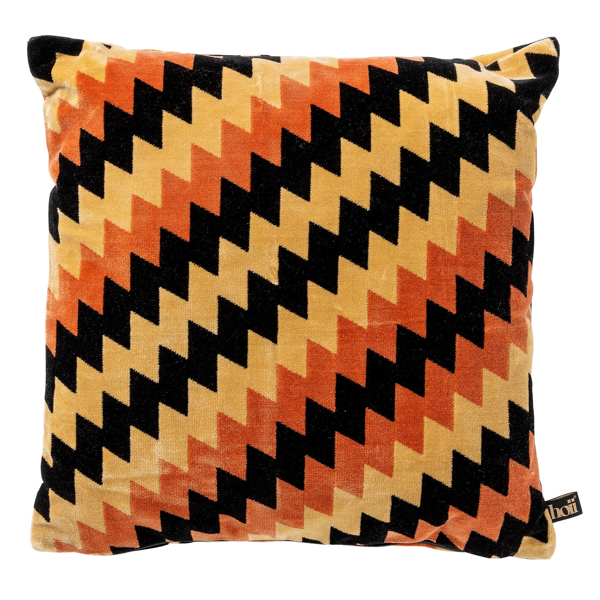 FRANCESCO | sierkussen 45x45 cm | Potters Clay | oranje | multicolor |
