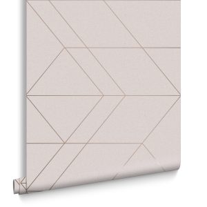 Graham & Brown Vliesbehang – Balance Blush Rose Gold – 10mx53cm