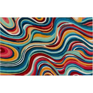 Kare Design Vloerkleed New Wave 300x200cm veelkleurig Kare Design Vloerkleed New Wave 300x200cm veelkleurig