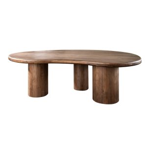 Giga Meubel Eettafel Sculpture – Bruin Acaciahout – 240cm Giga Meubel Eettafel Sculpture – Bruin Acaciahout – 240cm