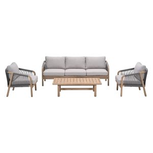 Garden Impressions loungeset Alora grey sand – 4-delig Garden Impressions loungeset Alora grey sand – 4-delig