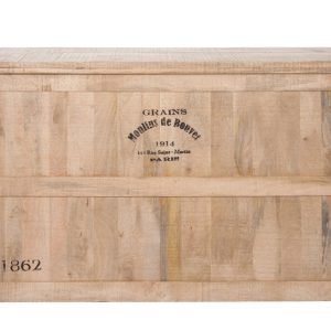 J-Line barkast 3 Lades + 3 planken – hout – naturel