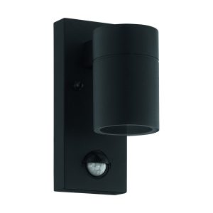 EGLO wandlamp buiten Riga 5 – sensor – gu10 – 16,5 cm – sensor – zwart