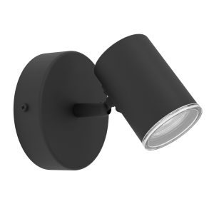 EGLO spot Consuma 1 – gu10 – 11 cm – zwart