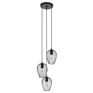 EGLO hanglamp Newtown – e27 – ø 38 cm – zwart EGLO hanglamp Newtown – e27 – ø 38 cm – zwart