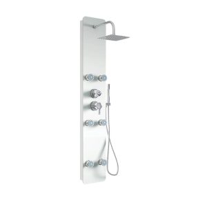 Home Deluxe Douchepaneel DIVE Wit Home Deluxe Douchepaneel DIVE Wit