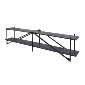 Giga Meubel Tv-Meubel Piega – Zwart – 220x35x51cm