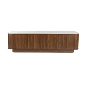 Housecraft Living Almira Dressoir Hoog 180 cm Hout/ Marmerlook Walnoot Housecraft Living Almira Dressoir Hoog 180 cm Hout/ Marmerlook Walnoot