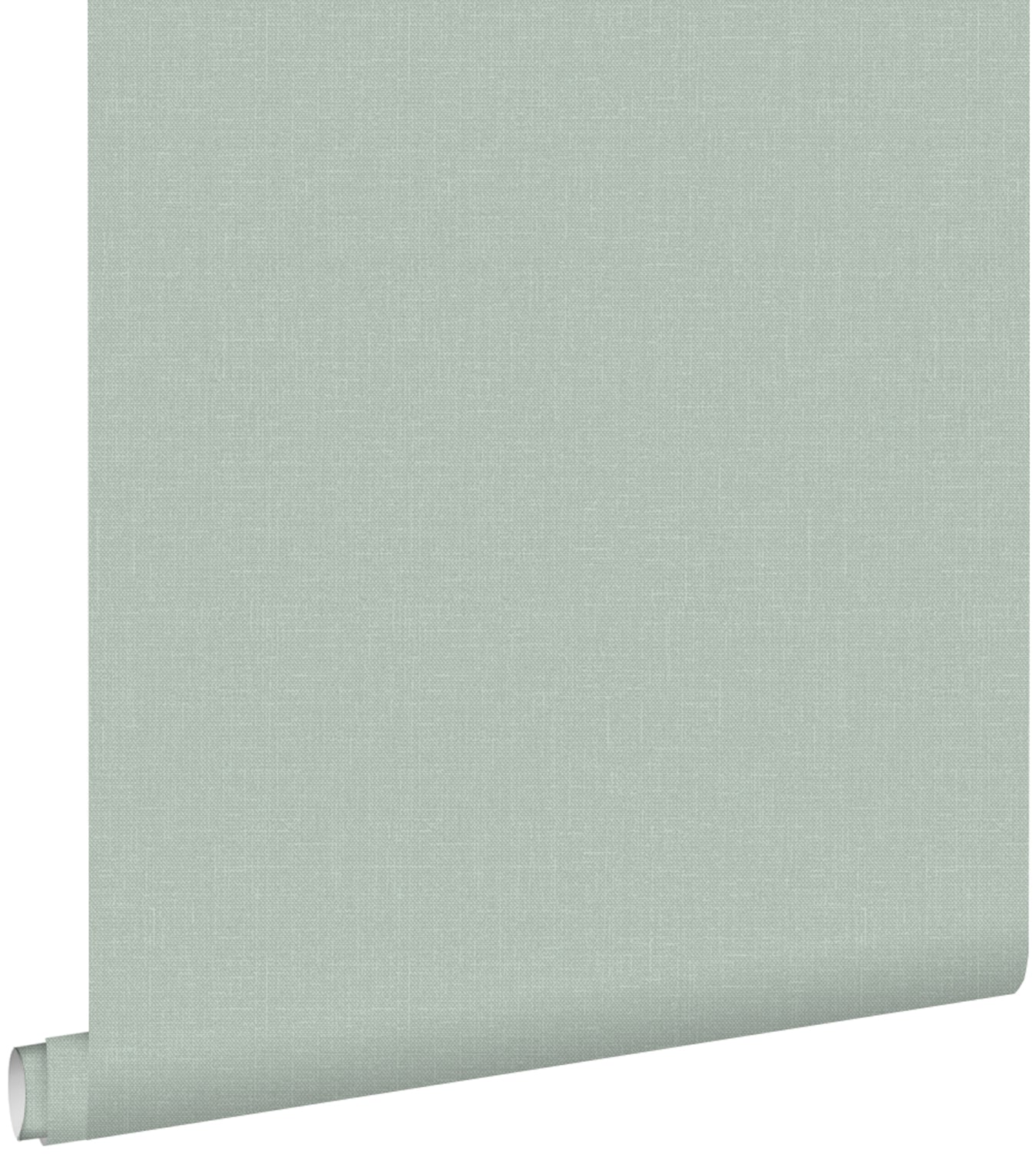 ESTAhome behang linnenstructuur celadon groen - 53 cm x 10.05 m - 1487
